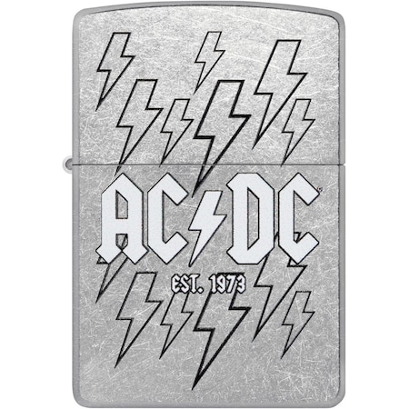 Zippo 2024 Zippo Acdc, Street Chrome,  ZIP-48641